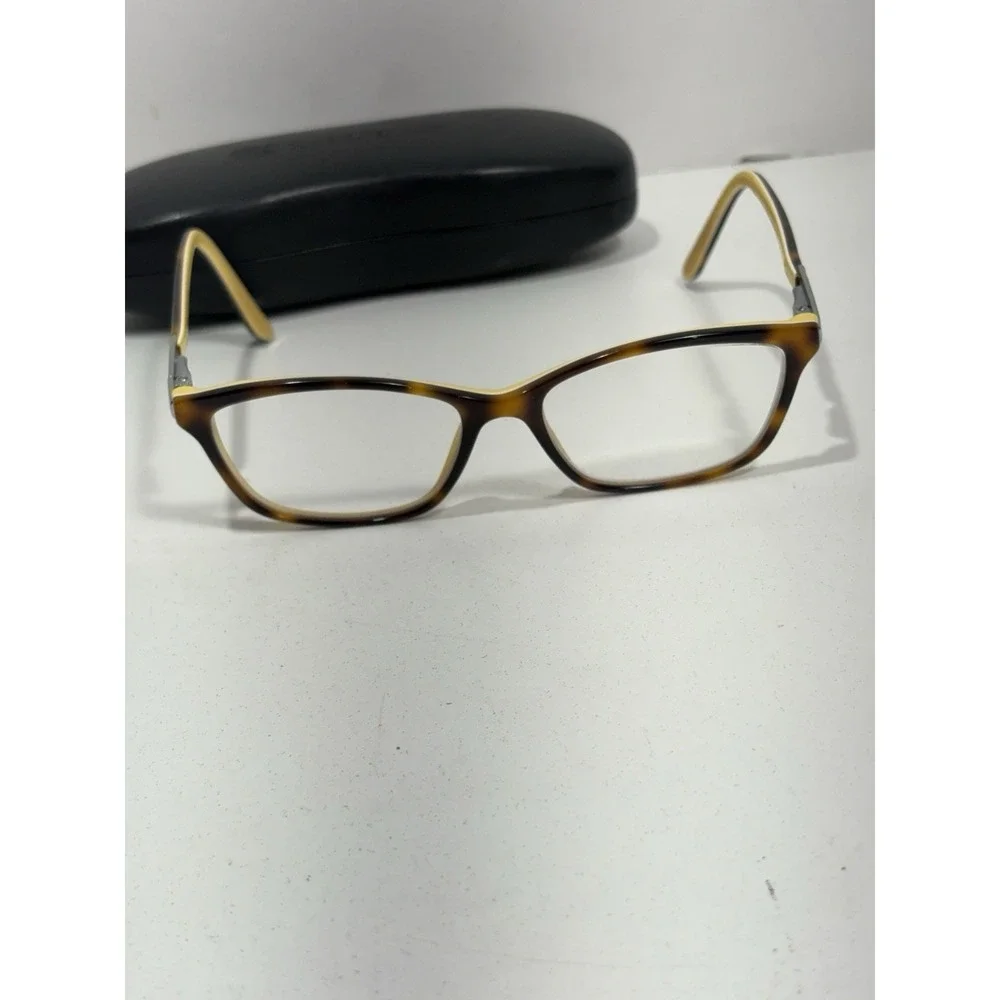 Ralph Lauren RA7044 1142 Eyeglasses Frames Brown Tortoise/Yellow Cat Eye Read**